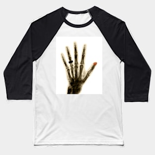 Hammer Meets Thumb Baseball T-Shirt